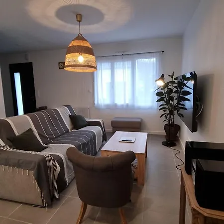 Maison Moderne 6 Pers, Et Internet A 900m, Animaux Acceptes - Fr-1-775-4 Hébergement de vacances Le Tour-du-Parc